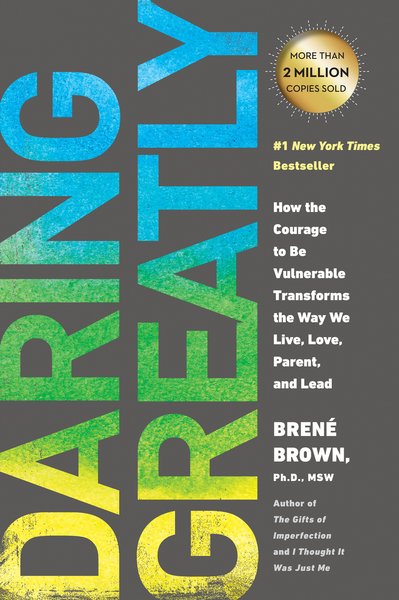 Book cover of Daring Greatly